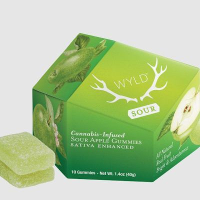 100mg Gummies Sour Apple
